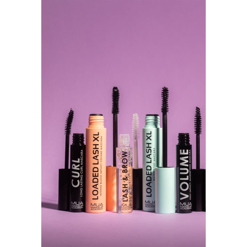 MUA Makeup Academy Volume Mascara objemová riasenka odtieň Black 6 ml