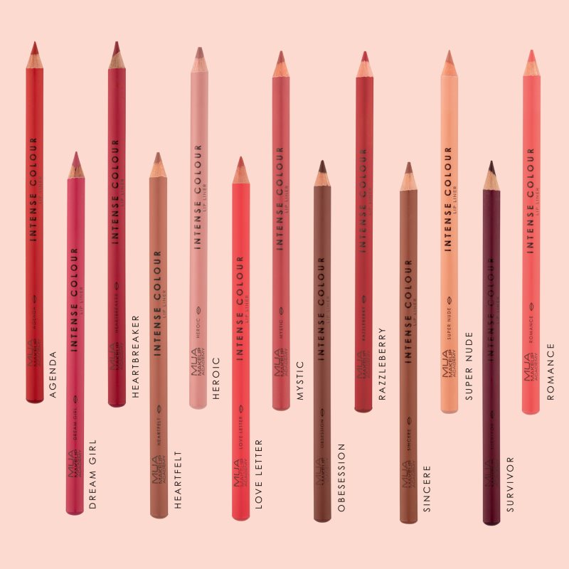 MUA Makeup Academy Intense Colour precízna ceruzka na pery odtieň Obsession 1.5 g
