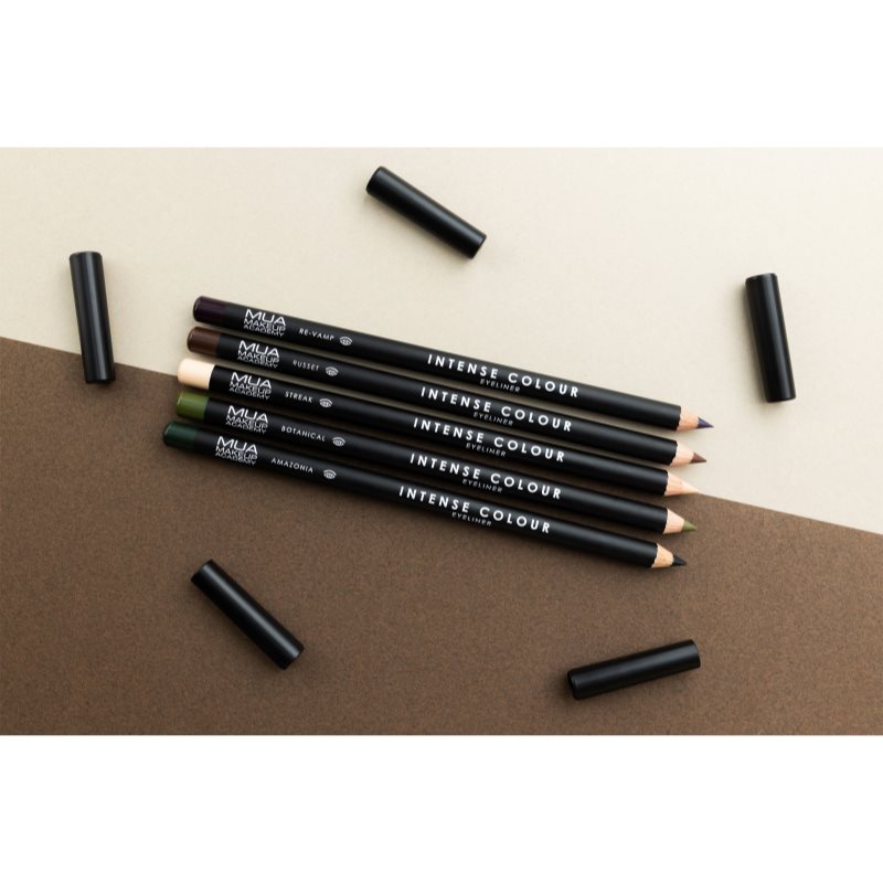 MUA Makeup Academy Intense Colour ceruzka na oči s intenzívnou farbou odtieň Downtown 1.5 g