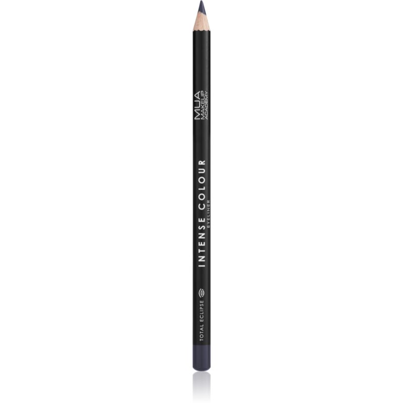 MUA Makeup Academy Intense Colour ceruzka na oči s intenzívnou farbou odtieň Total Eclipse 1,5 g