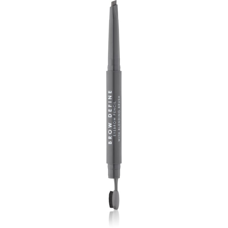MUA Makeup Academy Brow Define ceruzka na obočie s kefkou odtieň Grey 0.25 g