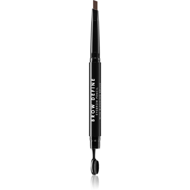E-shop MUA Makeup Academy Brow Define tužka na obočí s kartáčkem odstín Dark Brown 0,25 g