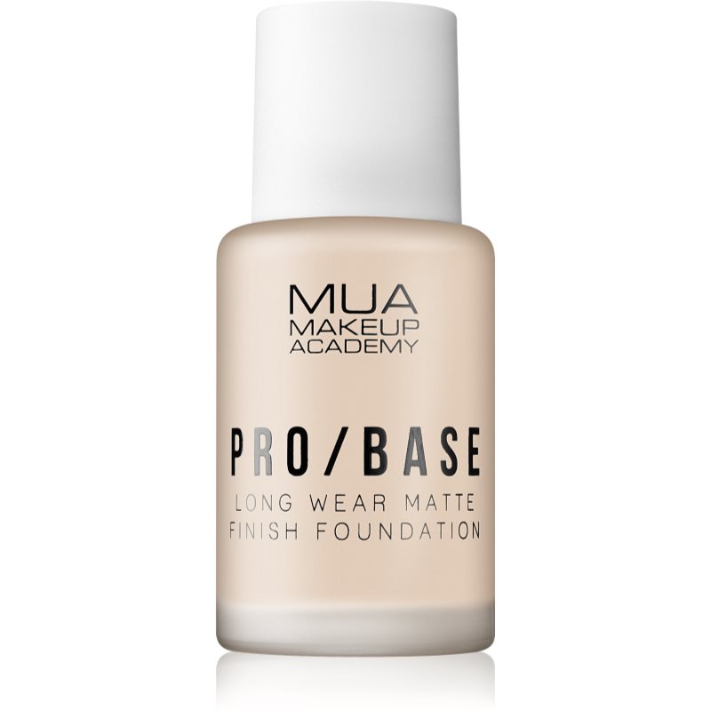 MUA Makeup Academy PRO/BASE стійкий матуючий тональний крем відтінок #110 30 мл