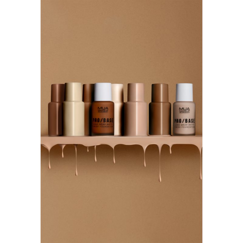 MUA Makeup Academy PRO/BASE dlhotrvajúci zmatňujúci make-up odtieň #110 30 ml