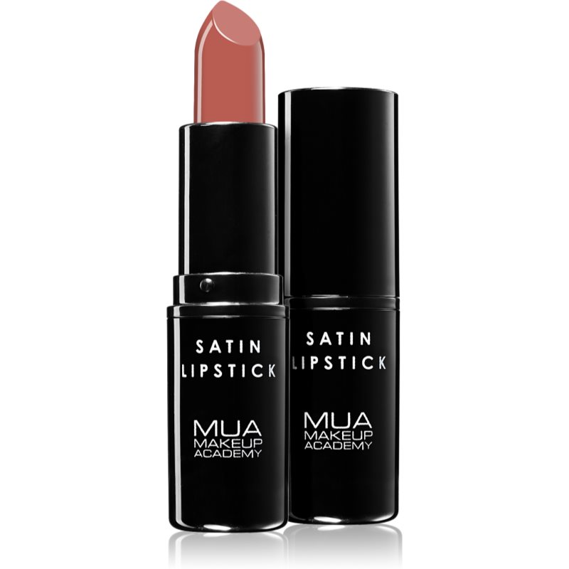 MUA Makeup Academy Satin saténová rtěnka odstín TLC 3.2 g