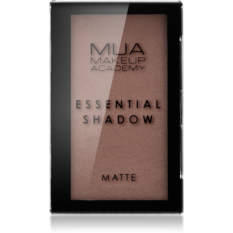 MUA Makeup Academy Essential matné oční stíny odstín Pecan 2.4 g