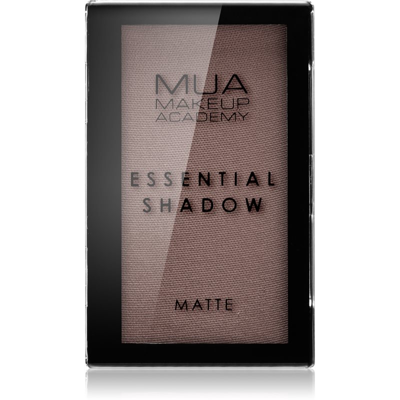 MUA Makeup Academy Essential matné oční stíny odstín Burnt Umber 2.4 g