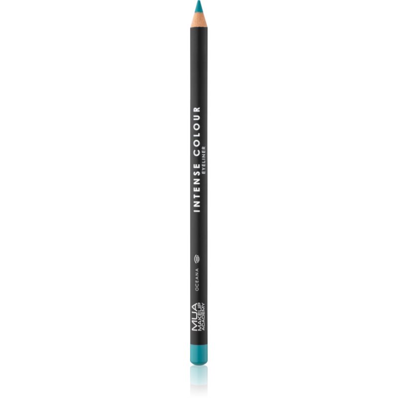 MUA Makeup Academy Intense Colour ceruzka na oči s intenzívnou farbou odtieň Oceana 1.5 g