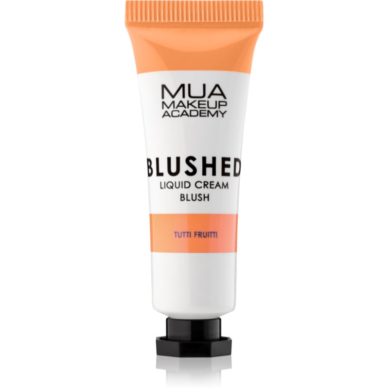 E-shop MUA Makeup Academy Blushed Liquid Blusher tekutá tvářenka odstín Tutti Frutti 10 ml