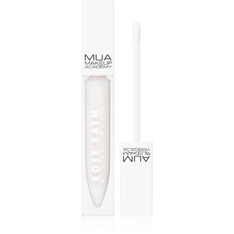 MUA Makeup Academy Lip Gloss ošetrujúci lesk na pery s vitamínom E 6,5 ml