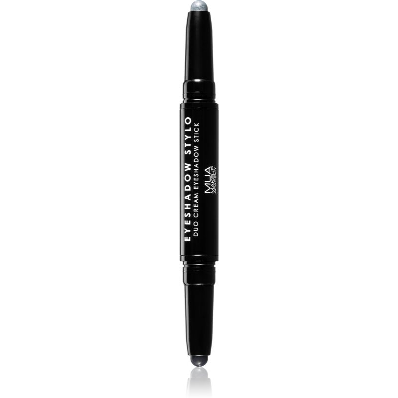 MUA Makeup Academy Cream Duo подвійні тіні для повік у формі олівця відтінок Smoke 1,8 гр