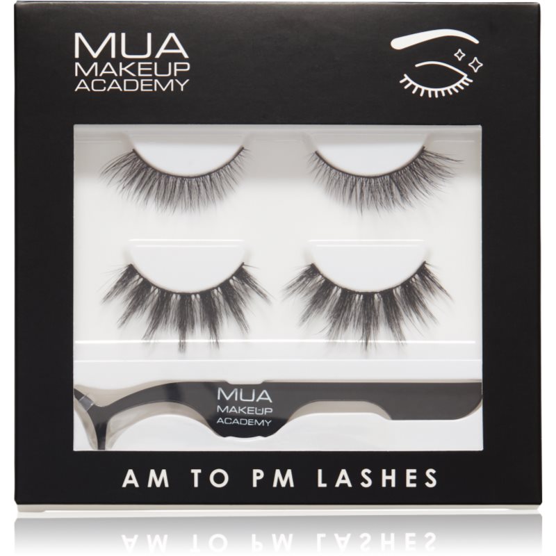 MUA Makeup Academy Lashes Am To Pm Nepwimpers 2 paar