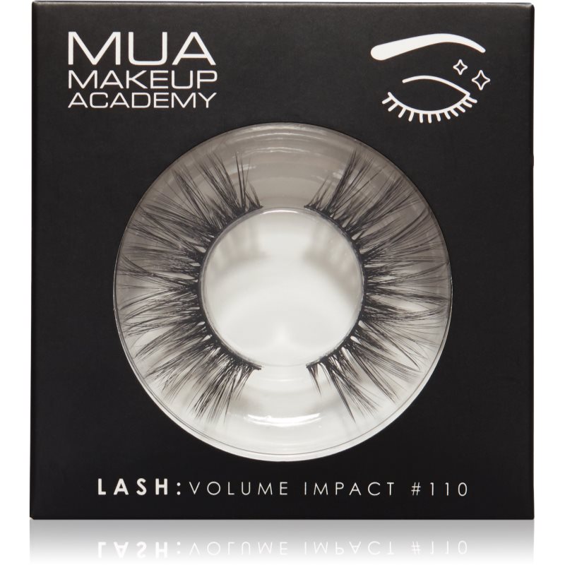 MUA Makeup Academy Lashes Volume Impact Nepwimpers type #110 1 paar