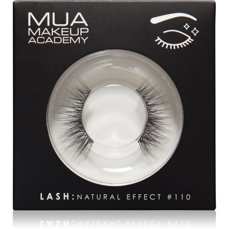 MUA Makeup Academy Lashes Natural Effect umelé mihalnice typ #110 1 pár