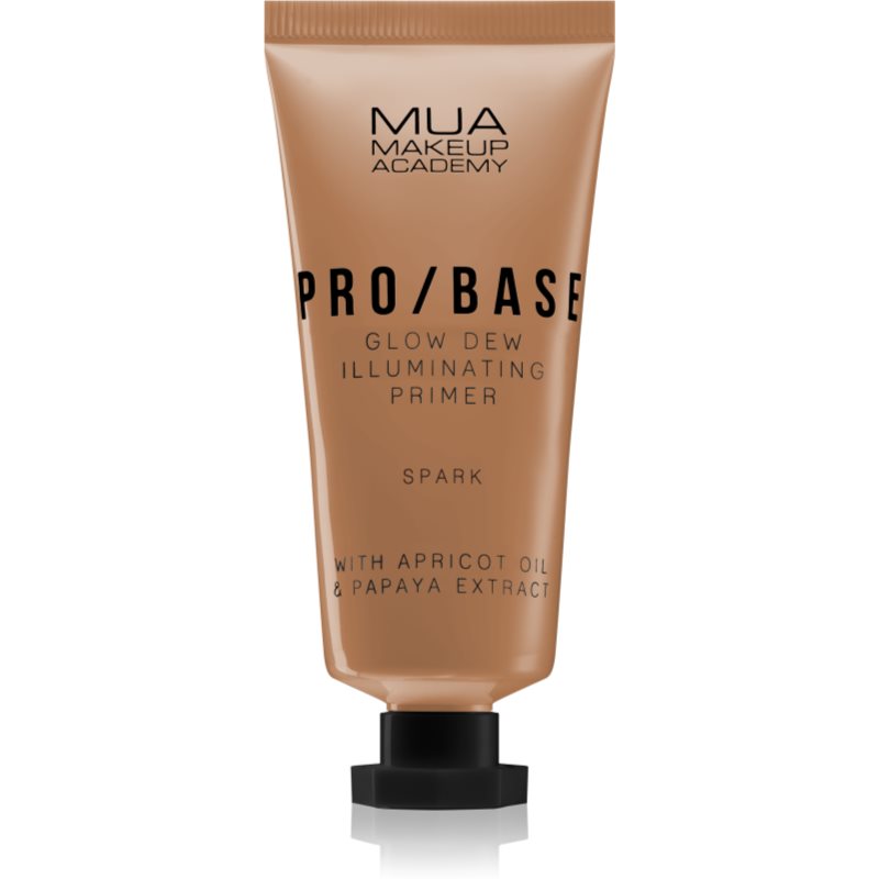 MUA Makeup Academy PRO/BASE Glow Dew Brightening Makeup Primer Shade Spark 30 Ml