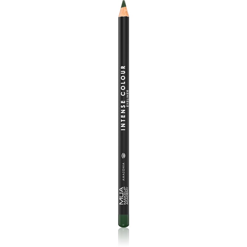 MUA Makeup Academy Intense Colour svinčnik za oči z intenzivno barvo odtenek Amazonia (Forest Green) 1,5 g