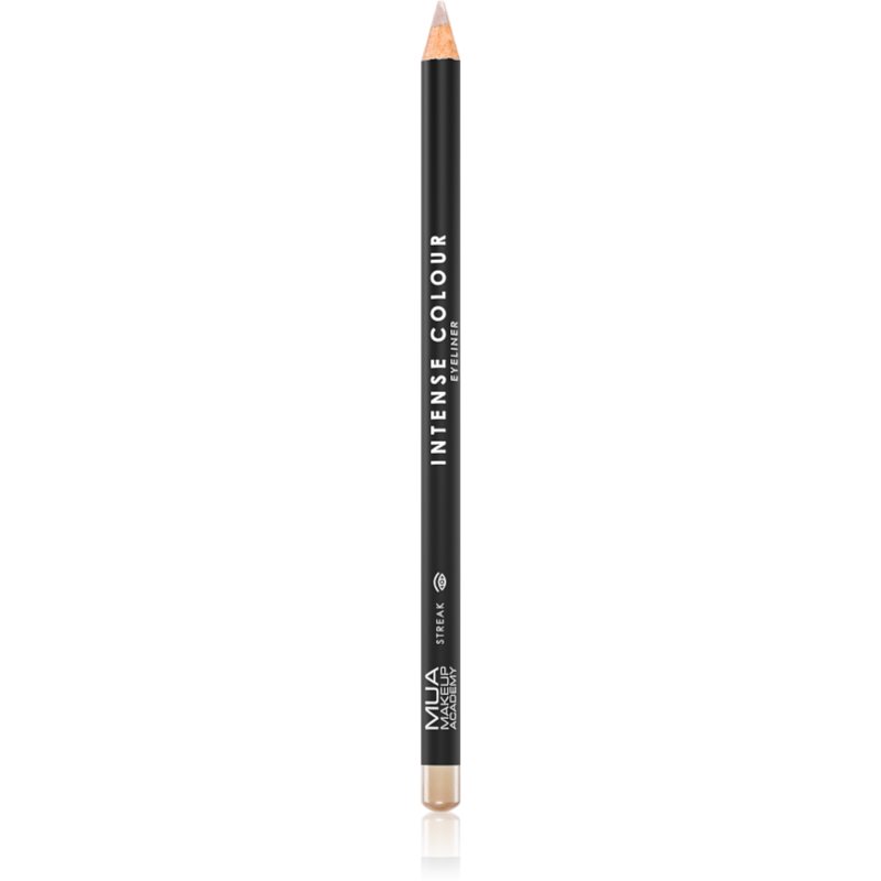 MUA Makeup Academy Intense Colour олівець для очей з інтенсивним кольором відтінок Streak (Nude) 1,5 гр