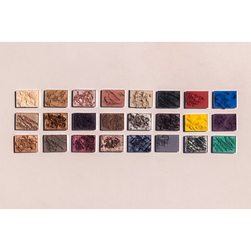 MUA Makeup Academy Eyeshadow Collection 15 Shade Palette paletka očných tieňov odtieň Blush Nudes 12 g