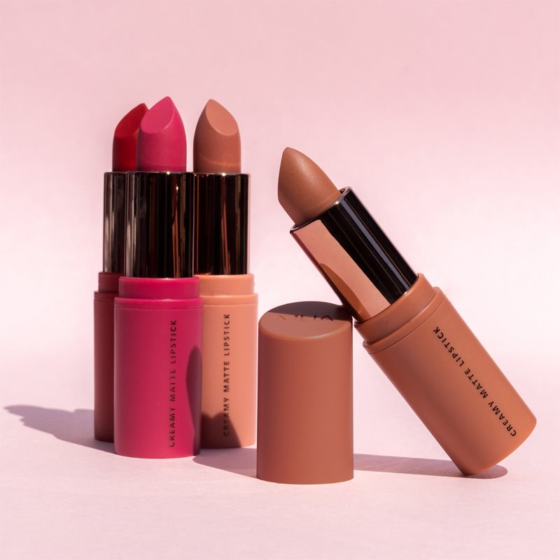 MUA Makeup Academy Creamy Matte barra de labios con textura de crema con efecto mate tono Sincere 3,2 g