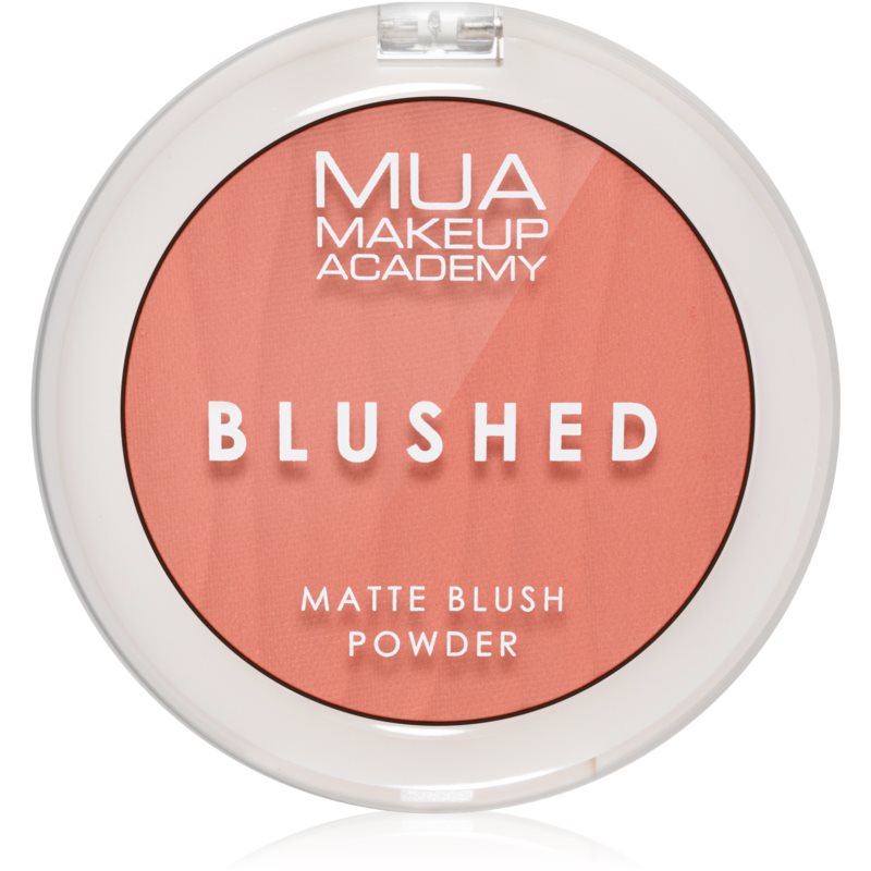 Фото - Пудра й рум'яна MUA Makeup Academy Blushed Powder Blusher pudrowy róż odcień Misty Rose 5 
