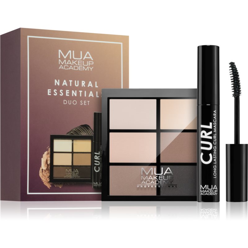 E-shop MUA Makeup Academy Duo Set Natural Essentials dárková sada (na oči)