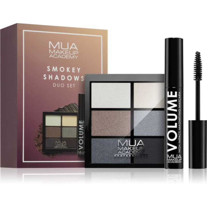 MUA Makeup Academy Duo Set Smokey Shadows подарунковий набір (для створення ефекту димчастих очей)