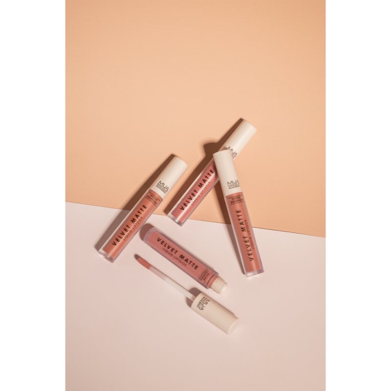 MUA Makeup Academy Velvet Matte Nude Edition matný tekutý rúž odtieň Tempting 3 ml