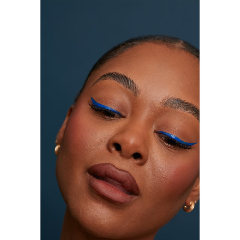 MUA Makeup Academy Nocturnal farbiger Flüssig-Liner für die Augen Farbton Cobalt 3 ml (Bild 4)