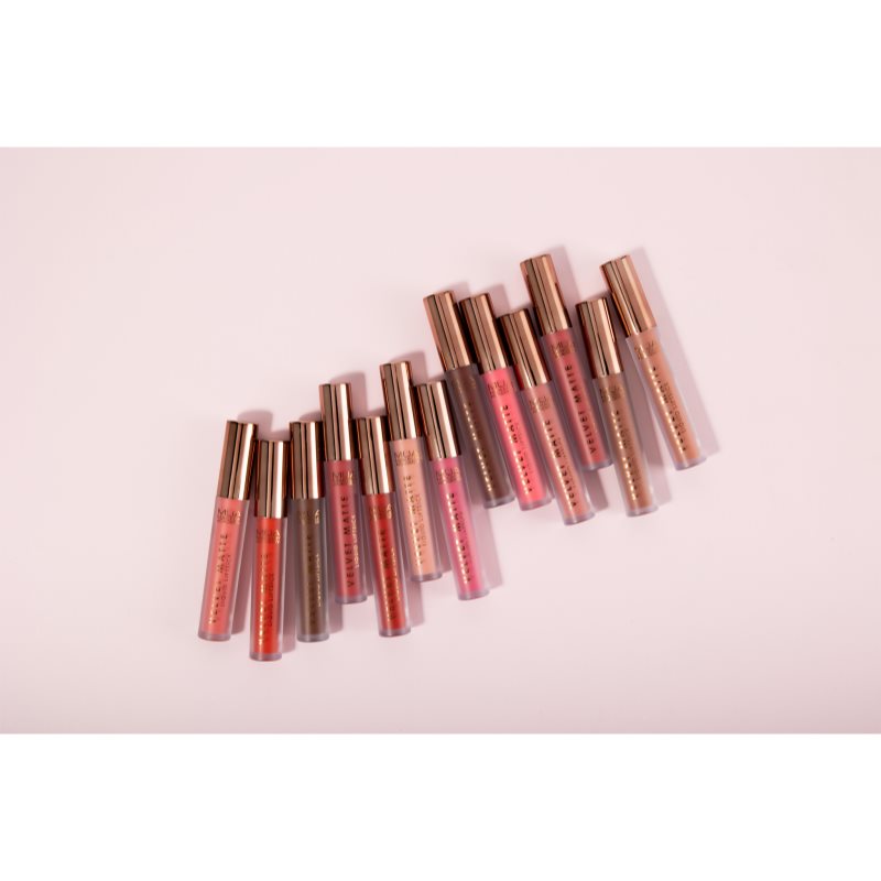 MUA Makeup Academy Velvet Matte matný tekutý rúž odtieň Obsession 3 ml