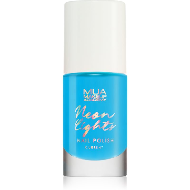 MUA Makeup Academy Neon Lights неоновий лак для нігтів відтінок Current 8 мл