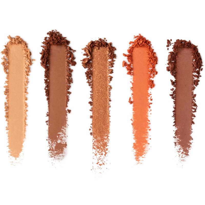 MUA Makeup Academy Eyeshadow Collection 5 Shade Palette paletka očných tieňov odtieň Amber Sunset 3.8 g