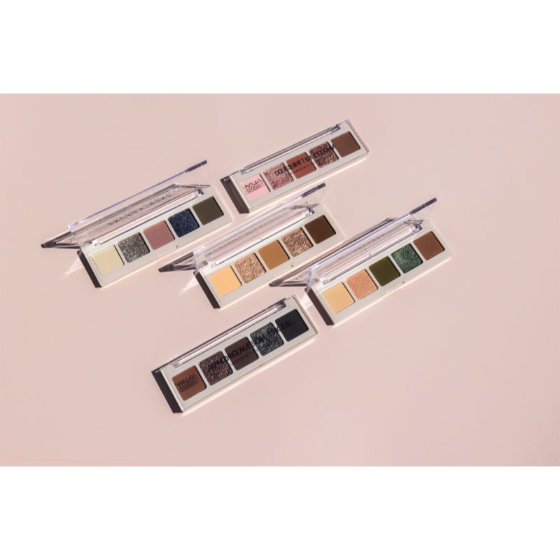 MUA Makeup Academy Eyeshadow Collection 5 Shade Palette paletka očných tieňov odtieň Utopia 3.8 g