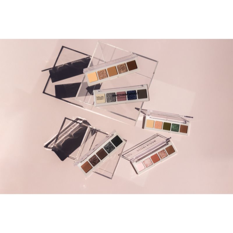 MUA Makeup Academy Eyeshadow Collection 5 Shade Palette paletka očných tieňov odtieň Utopia 3.8 g