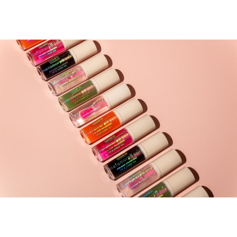 MUA Makeup Academy Metamorphosis olej na pery na pery a líca vône Plump It Up (Mint) 7 ml