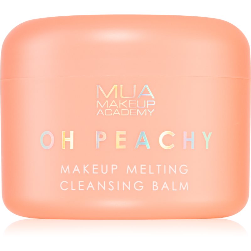E-shop MUA Makeup Academy Oh Peachy odličovací balzám s obsahem oleje s vůní broskve 70 g