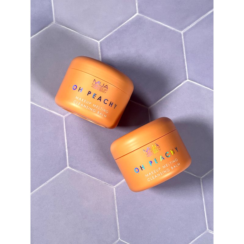 MUA Makeup Academy Oh Peachy odličovací balzam s obsahom oleja s vôňou broskyne 70 g