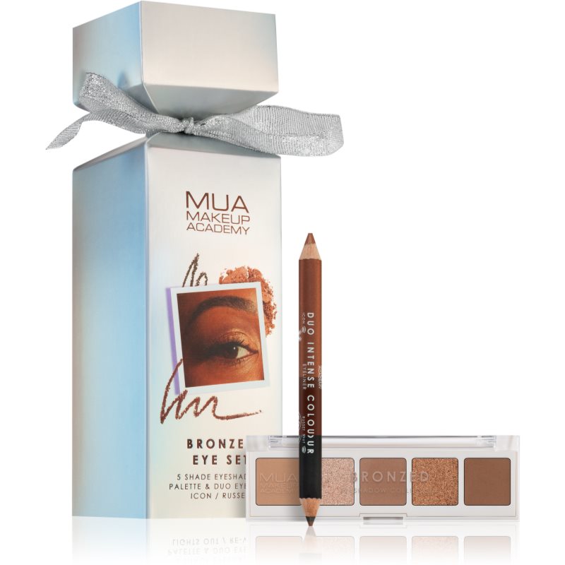 MUA Makeup Academy Cracker Bronzed подаръчен комплект (за очи)