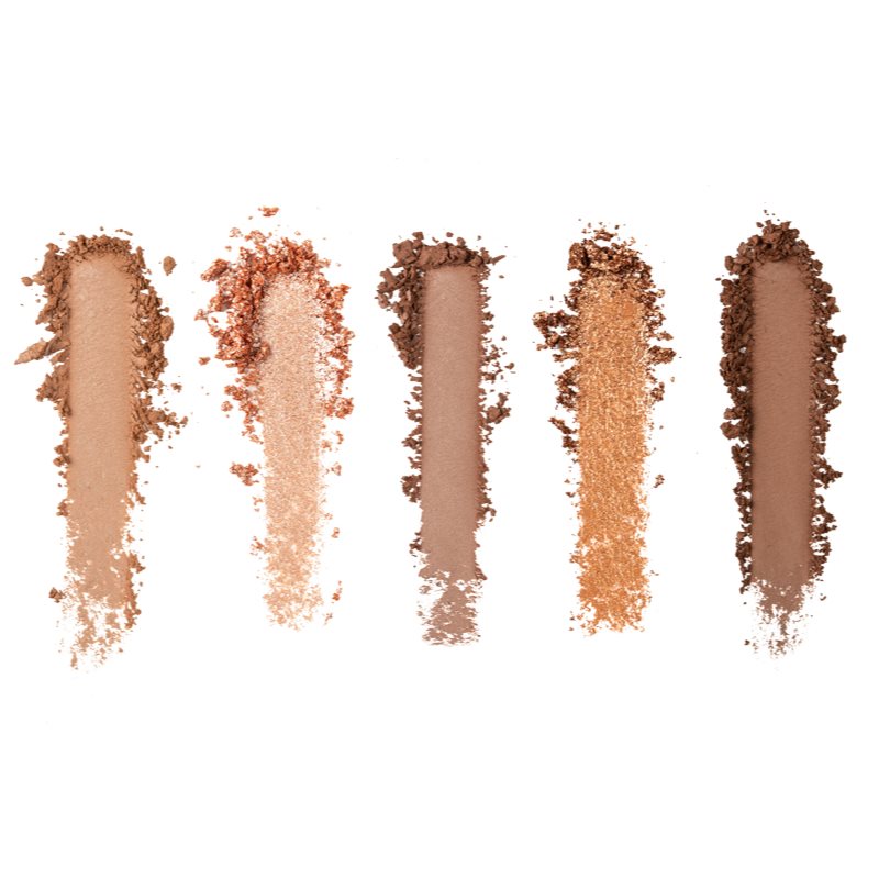 MUA Makeup Academy Professional 5 Shade Palette Lidschattenpalette Farbton Bronzed 3,8 g