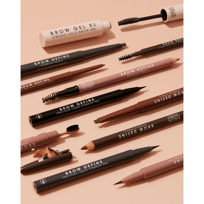 MUA Makeup Academy Brow Define fix na obočie odtieň Taupe 0.5 ml