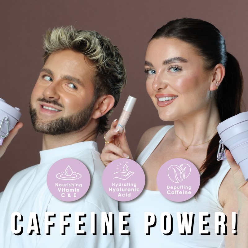 MUA Makeup Academy PRO/BASE Double Shot očný rozjasňovač s kofeínom odtieň Medium to Deep 5 ml