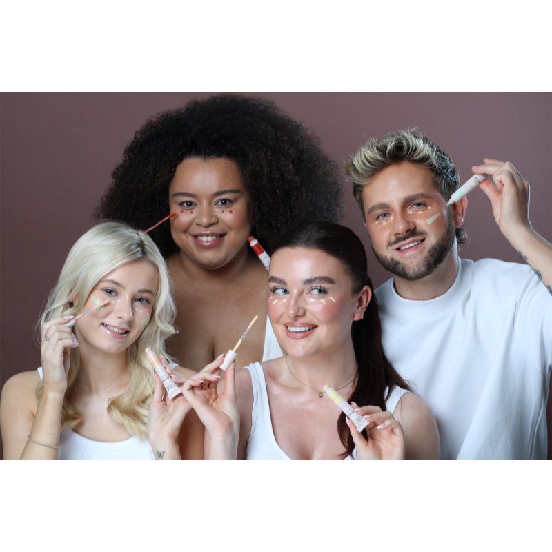 MUA Makeup Academy PRO/BASE Double Shot očný rozjasňovač s kofeínom odtieň Medium to Deep 5 ml