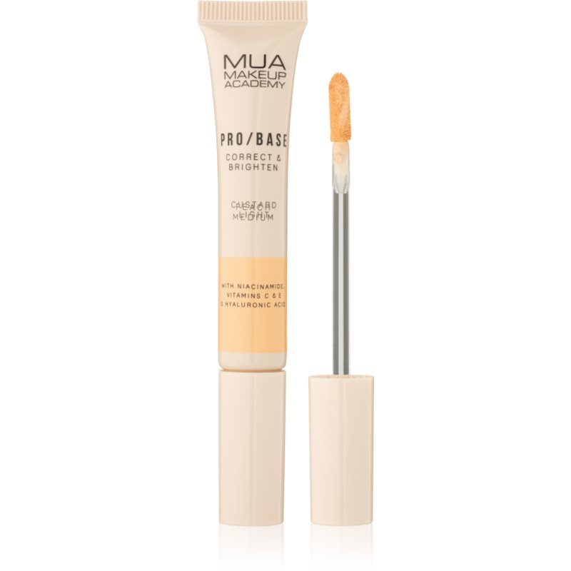 MUA Makeup Academy PRO/BASE Colour Corrector rozjasňujúci korektor odtieň Correct & Brighten – Peach Medium 10 ml