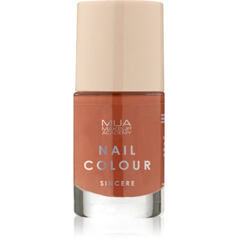 MUA Makeup Academy Nail Colour lak na nehty odstín Sincere 10 ml
