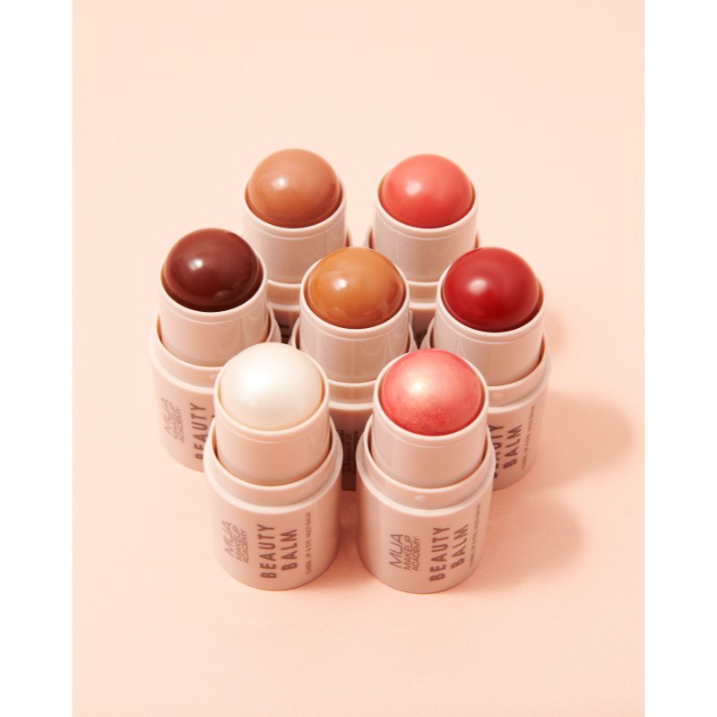 MUA Makeup Academy Beauty Balm krémová lícenka v tyčinke odtieň Marshmallow 4 g