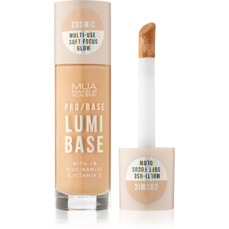 MUA Makeup Academy PRO/BASE Lumi Base rozjasňujúca podkladová báza pod make-up odtieň Cosmic (Neutral) 33 ml