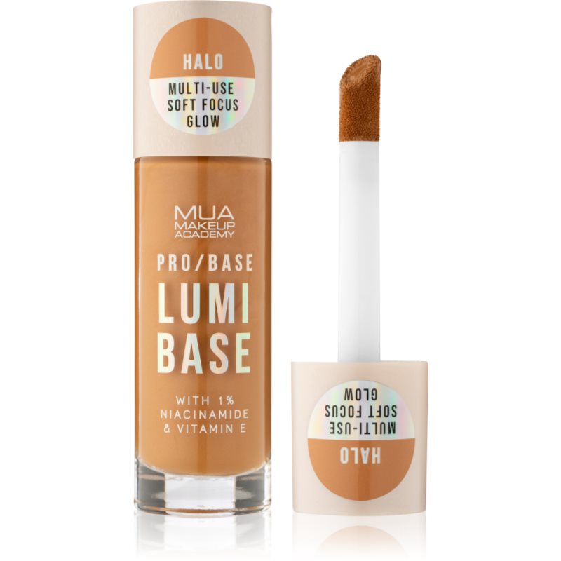MUA Makeup Academy PRO/BASE Lumi Base Verhelderende Make-up Primer Tint Halo (Neutral) 33 ml
