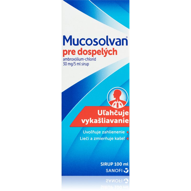Mucosolvan Mucosolvan 30mg/5ml sirup na kašeľ so silným zahlienením 100 ml kúpite na Notino.sk