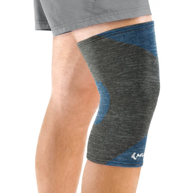 Mueller 4-Way Stretch Premium Knit Knee Support Bandage Conçu Pour Le Genou Taille M/L 1 Pcs