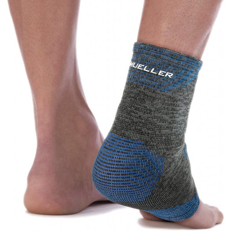 Mueller 4-Way Stretch Premium Knit Ankle Support Bandage Pour Les Chevilles Taille S/M 1 Pcs