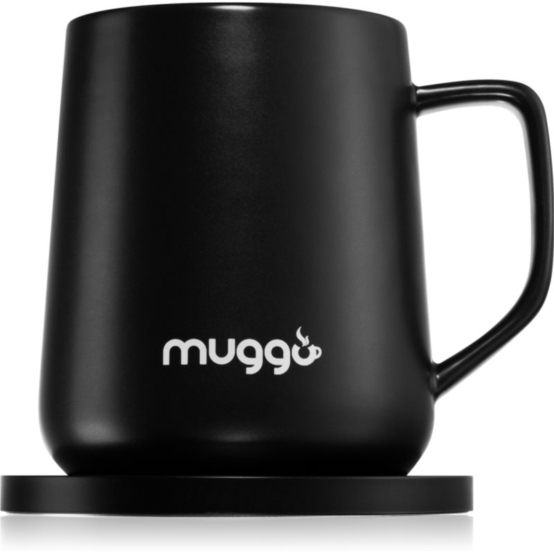 Muggo Qi Grande Smart Heating Mug Colour Black 380 Ml